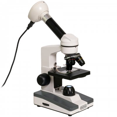 Биолаб С-16 биологический микроскоп с видео-окуляром, ахроматический монокулярный, учебный